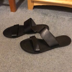 Leather sandals